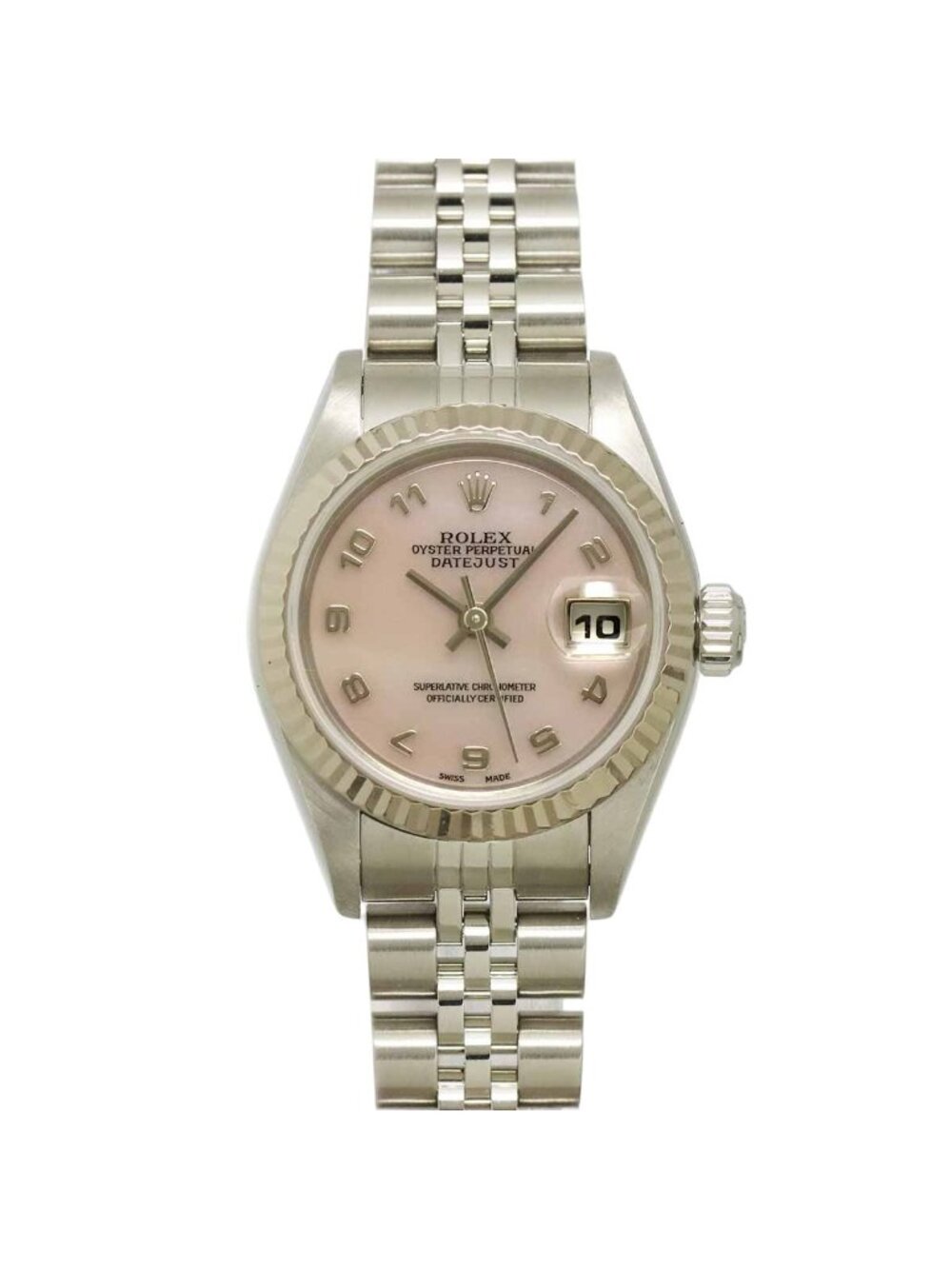 Rolex Datejust Watch 18K White Gold Automatic Date Just